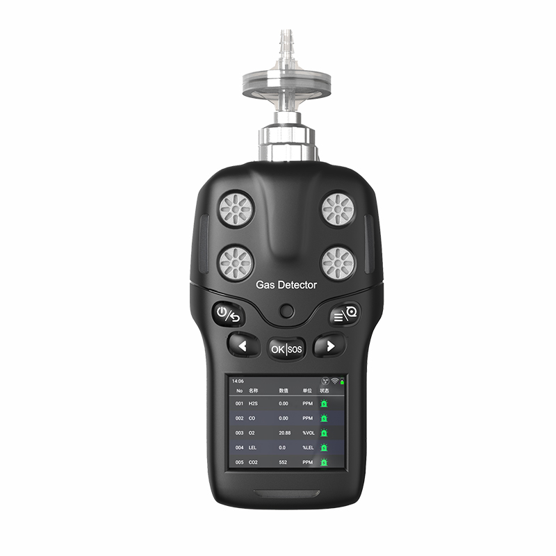 BTYQ-MS400-S: All-Round draagbare vier-in-één gasdetector, die een nieuwe veiligheidshoogte bewaakt