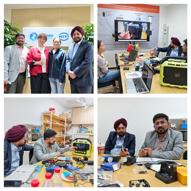 Internationale handelaren stroomden naar het bedrijf toe, en de geavanceerde testapparatuur van Zetron Technology schitterde op het internationale toneel