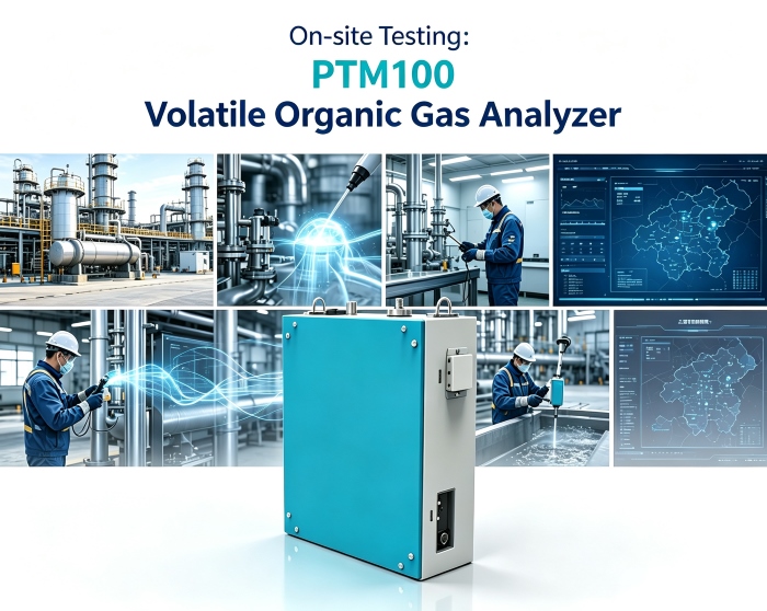 De PTM100-analysator voor vluchtige organische gassen is gericht op nauwkeurige VOC-controle en maakt efficiënt testen ter plaatse in meerdere scenario's mogelijk