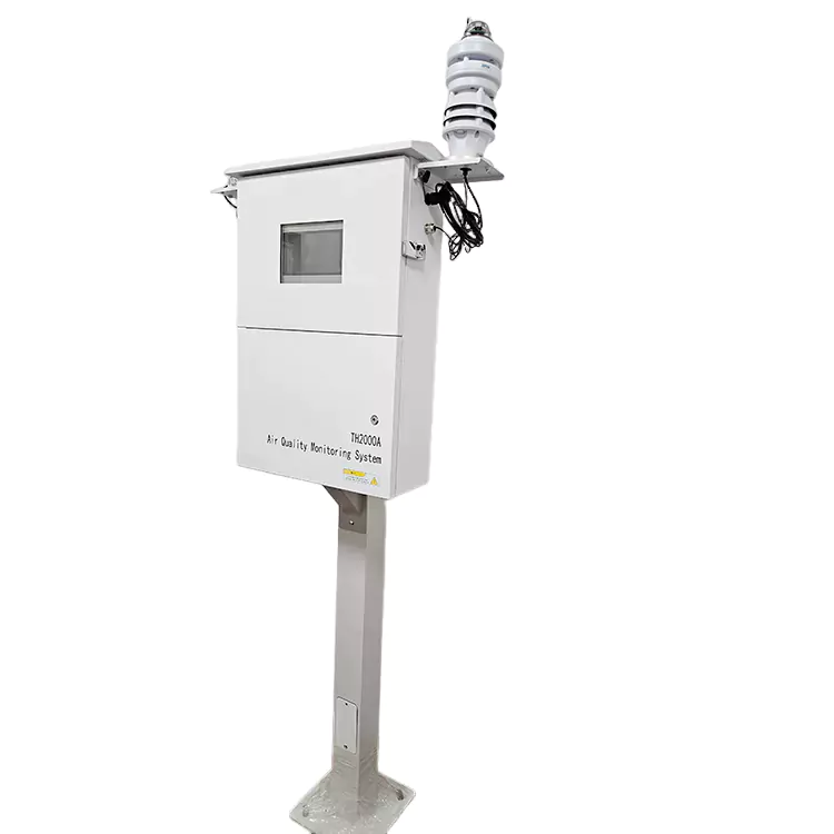 Online gasmonitoringsysteem voor atmosferische verontreinigende stoffen