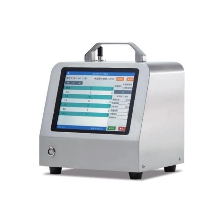 B110-Pro deeltjesteller in de lucht