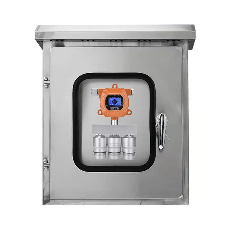 Vast online luchtkwaliteitstation