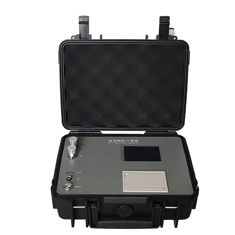 Mobiele oliezuiverheidsmonitor