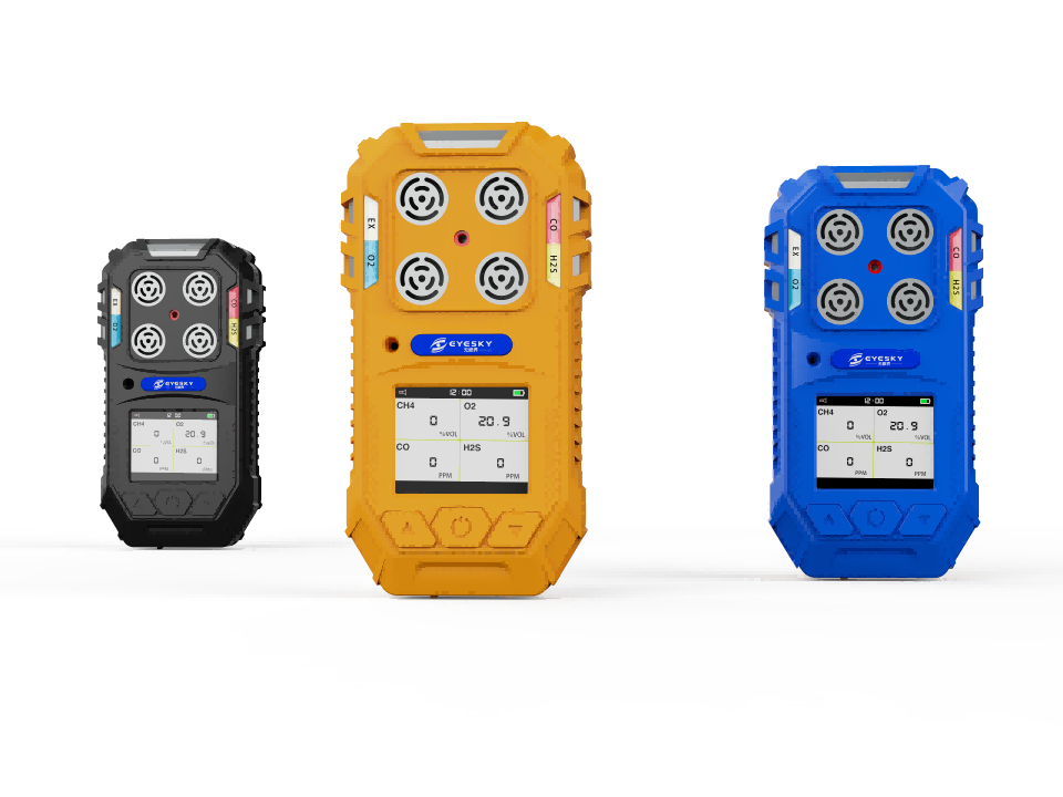 MS104K Draagbare 4-in-1 gasdetector